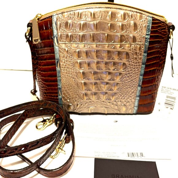 Brahmin Mini Duxbury - Moonscape Portia Crossbody